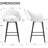 27” Swivel Counter Height Bar Stools Set Of 2-124945548