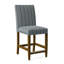 Manhattan Upholstered Stool with Solid Wood Frame-27503291-61797855