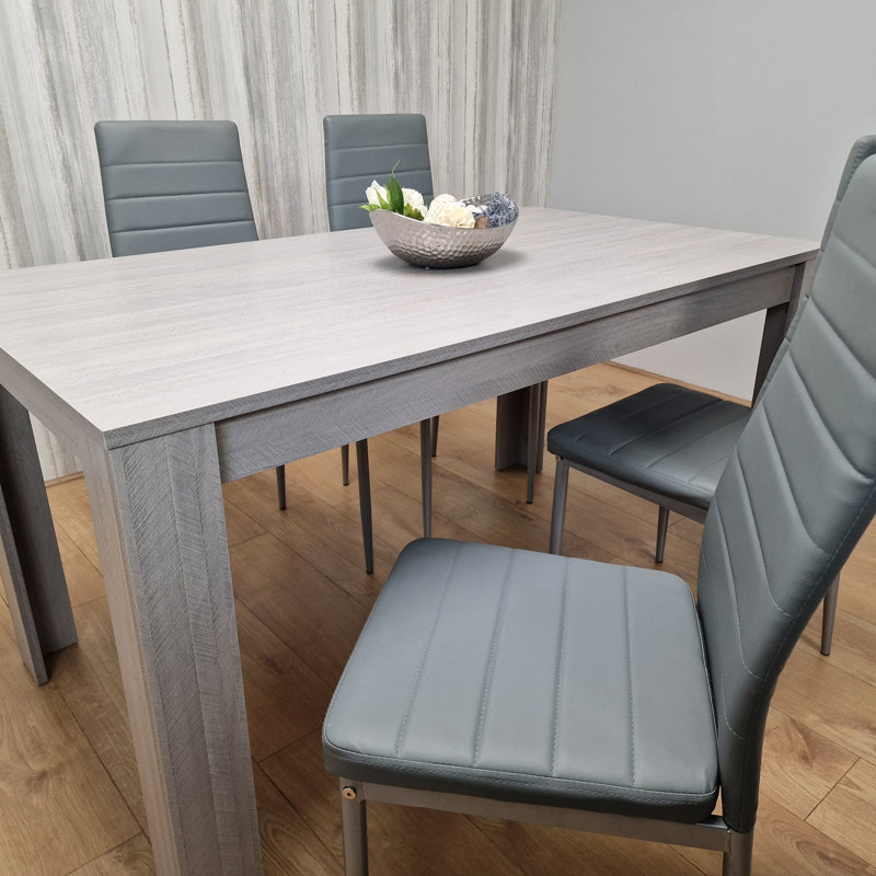 Aadhith 4 - Person Dining Set, H75 x L140 x W80cm