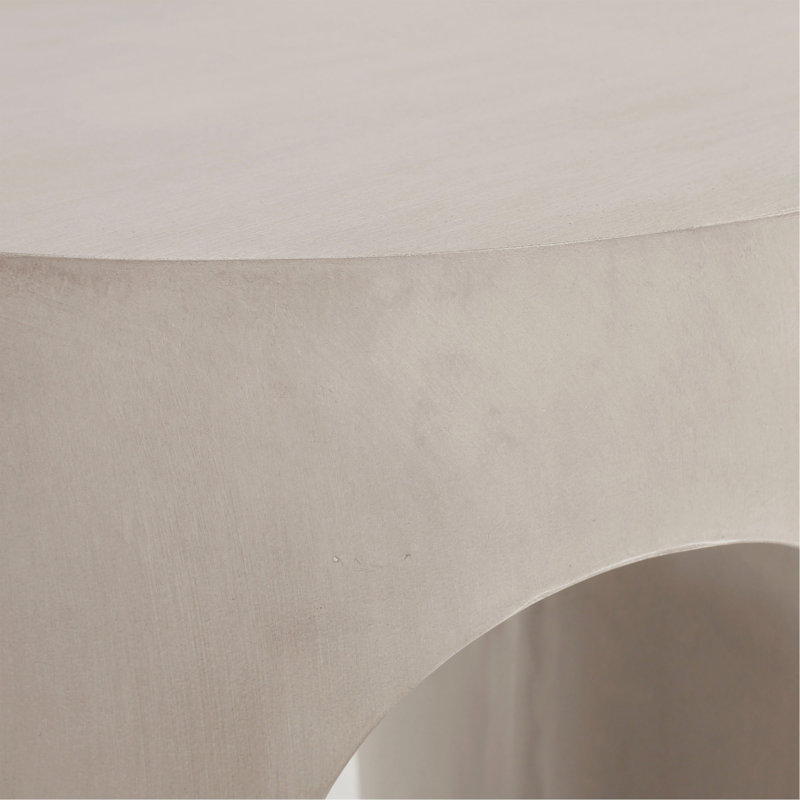 Table d'appoint d'extérieur ronde en U MGO