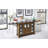 Shaeffer Extendable to 95-inches Flip-Top 2-drawer Solid Wood Server