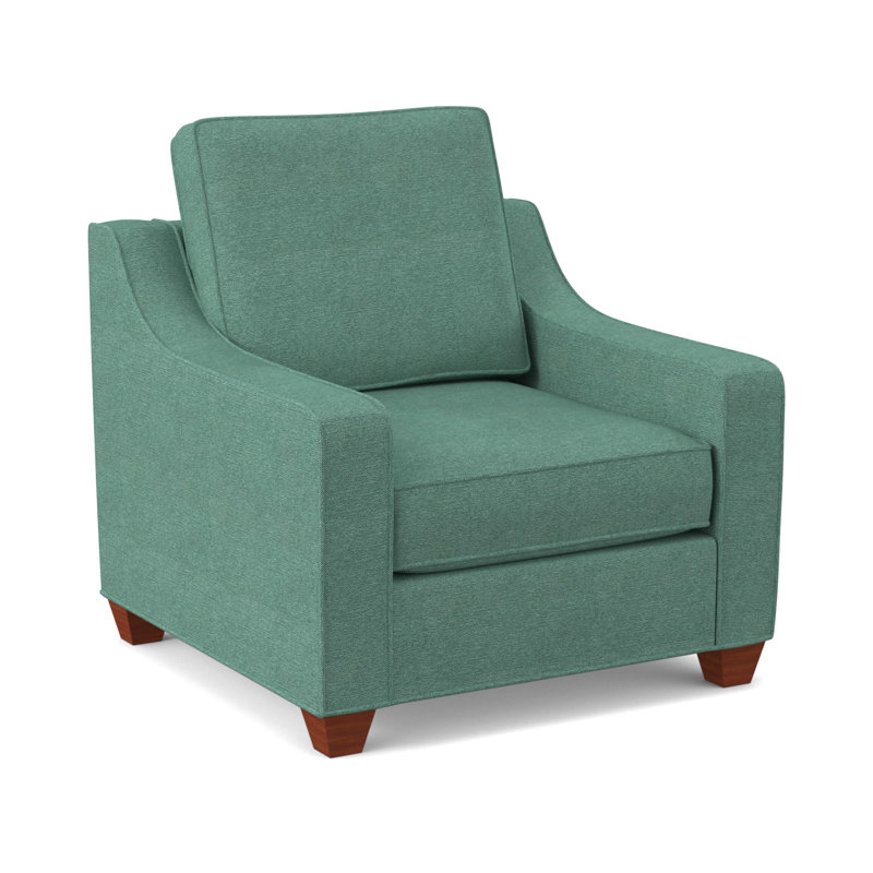 Clark Upholstered Armchair, BM Cherry, Saylor Navy
