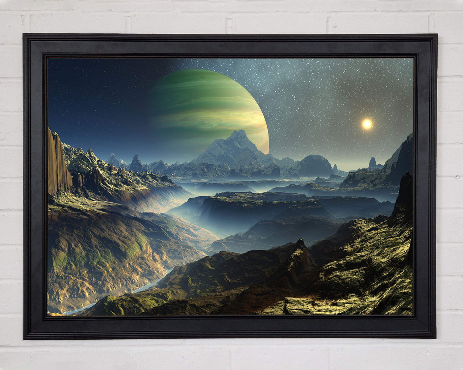 Union Rustic The Planet Rises - Print | Wayfair.co.uk