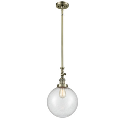 Luminaire suspendu sphère 1 lumière Hitterdal