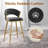Modern Counter Stool, for Kitchen Island & Bar,Set of 2-1442488958