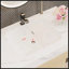 Meuble-lavabo flottant moderne de 29,9 pouces avec comptoir en pierre frittée et lavabo encastré en céramique, pour les petites salles de bain et les appartements-409439124