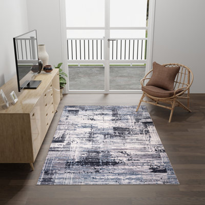 Tapis d'intérieur lavable en machine HGTV Everyday Chic