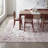 Arabella Vintage Floral Border Machine-Washable Rug-458242454-458242452