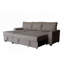 Canapé-lit modulaire en flanelle avec rangement à gauche 90,5 po Namir-1217368370