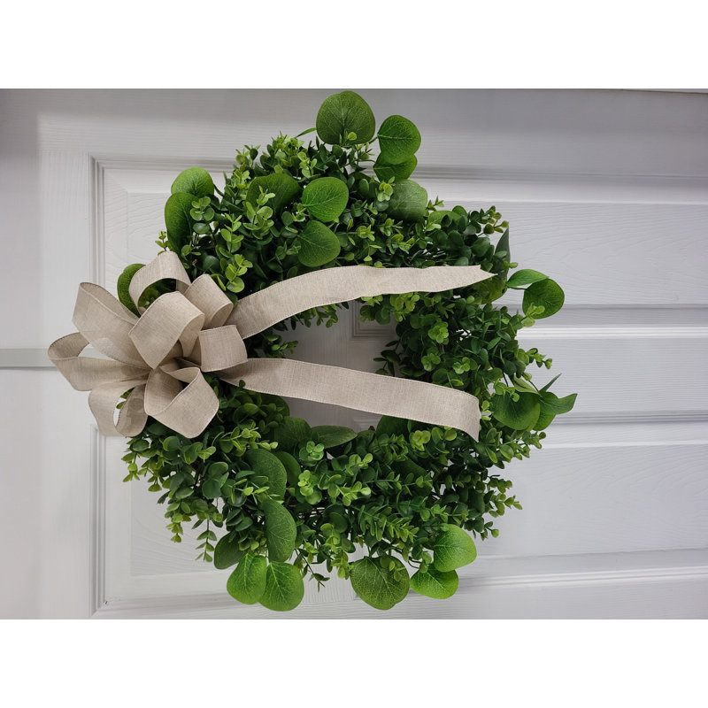 Boxwood And Eucalyptus Wreath