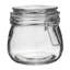 Argon Tableware - Glass Storage Jars with Labels - 500ml - Set of 6-45957991