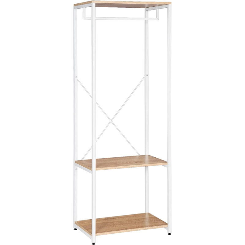 Ischua 60cm Clothing Rack, Light Woodlook