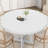 Dining Table for 4 to 6 People, 47 Inch Round Dining Table, Kitchen Table with Sturty Legs-117404892