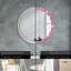 Huldar Glass Flat Wall Mirror