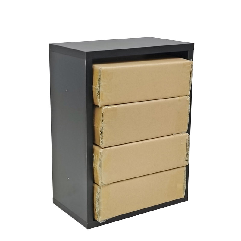 Étagère en bois manufacturé l 14,4 po Baani