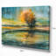 Lac d'automne - reproduction sur toile-29503202