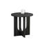 Ensemble de table 3 pièces de style contemporain 1 table basse ronde 2X