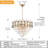 Nacomia 8 - Light Iron Dimmable Chandelier-1614843597