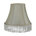 Cream with White Fringe