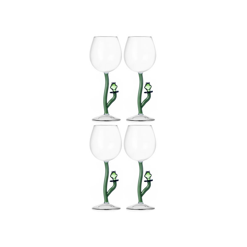 Animal Farm - Wine Goblet Frog 11.8 Oz