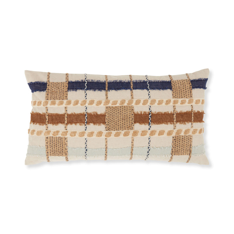 Stratton Linen Rectangle Pillow Cover & Insert