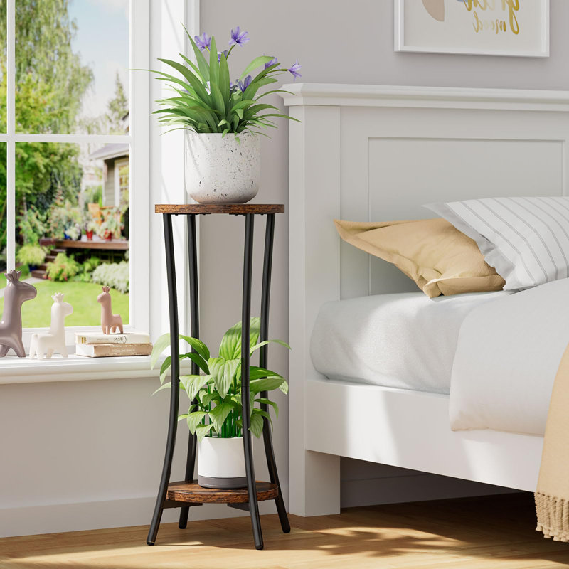 Plant Stand, Rustic Brown