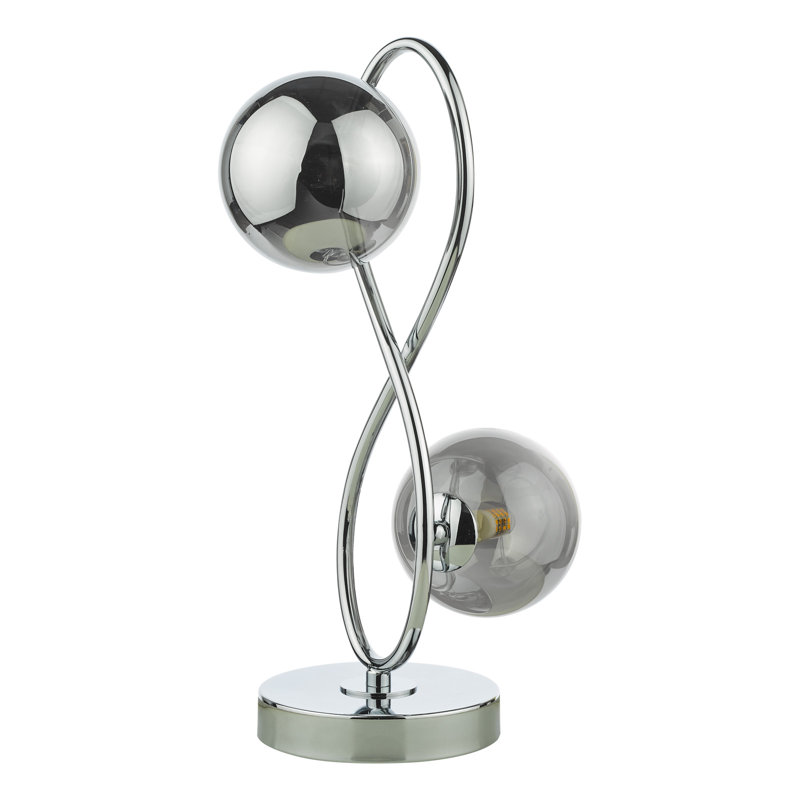 36.5cm Table Lamp, Chrome