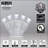 70 Light Wide Angle White Wire LED Mini String Lights (End to End Connectable)-1252401200