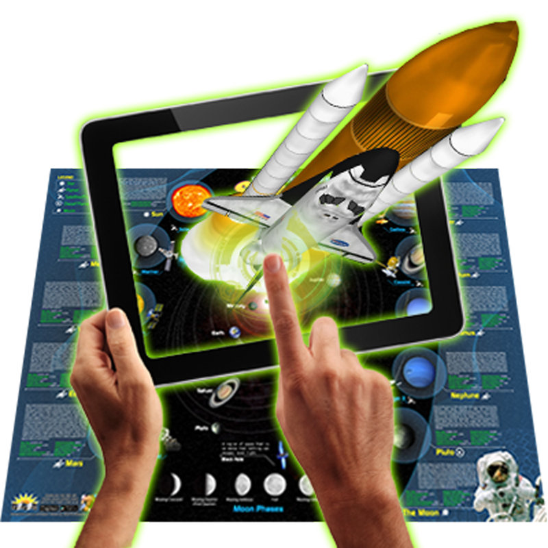 Tableau intelligent interactif du système solaire