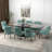 Dinnington Velvet Upholstered Side Chair With Black Legs-811335367
