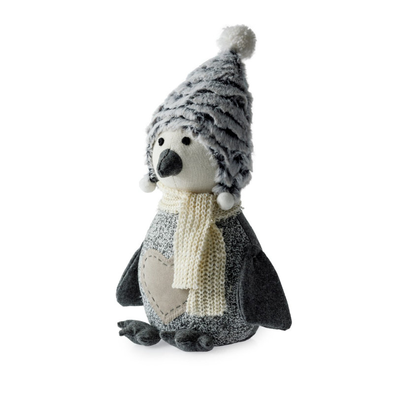 Snowy Penguin Door Stop