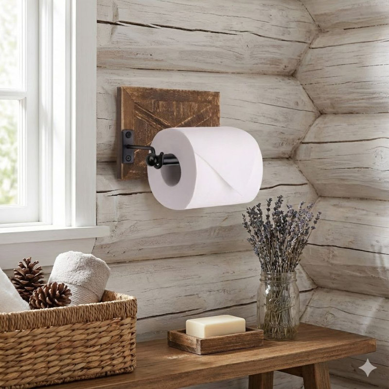Wall Mounted Toilet Paper Holder