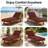 Outdoor Chaise Lounge Cushion, 72" x 21" x 4" Patio Lounge Chair Cushion, Water-Resistant UV-Protected Replacement Cushion with High Density Foam,red-1702092481