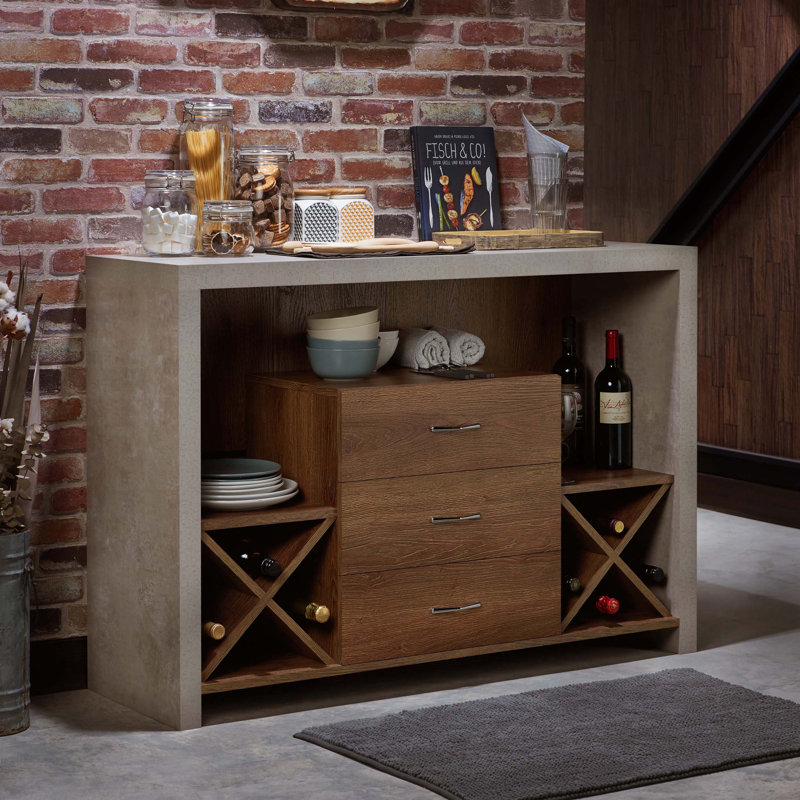 47.25'' Sideboard, Distressed Walnut