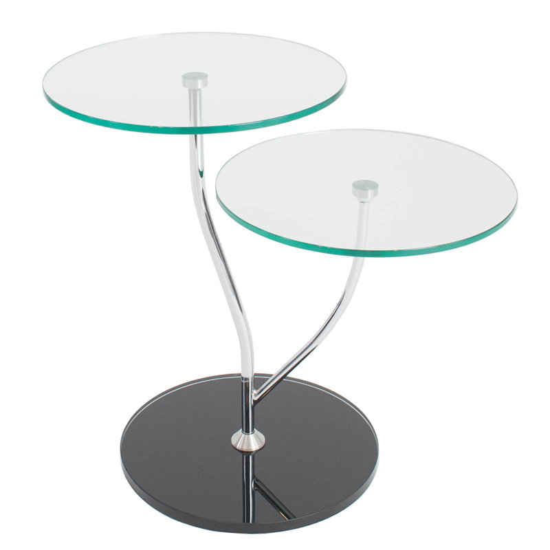 Mcdowell Glass Top End Table