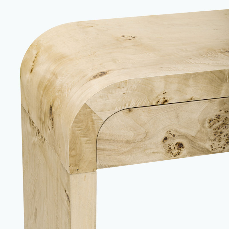Commode de rangement avec 2 tiroirs, Naturel