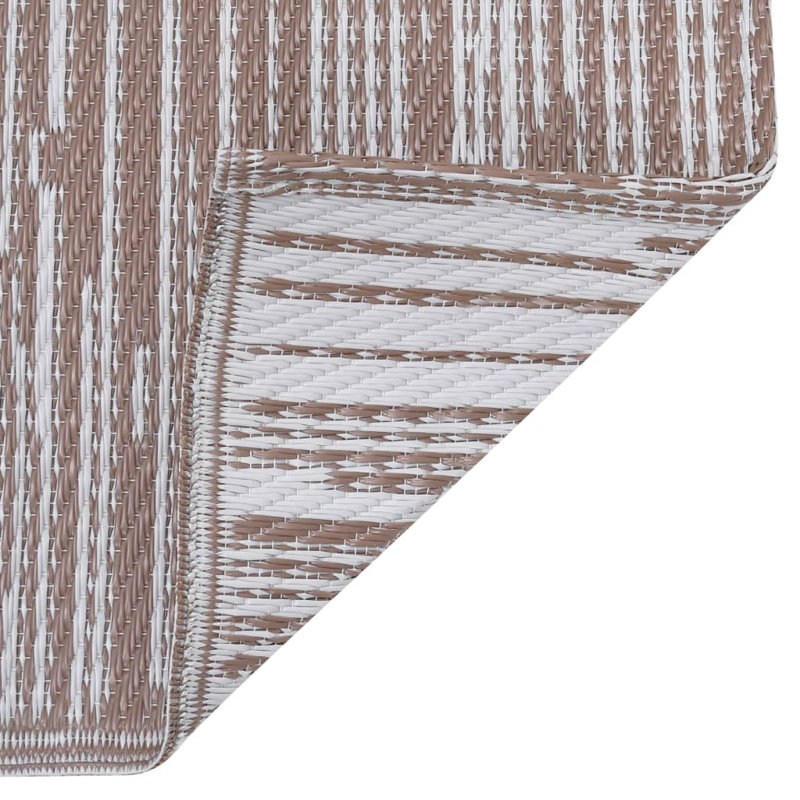 Clemmons Double Layer Jacquard Indoor / Outdoor Area Rug, Rectangle 120 x 180cm
