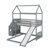 Twin Over Full Bunk Bed With Slide-842490950