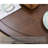 Retro American-style Solid Wood Round Dining Table-111066987
