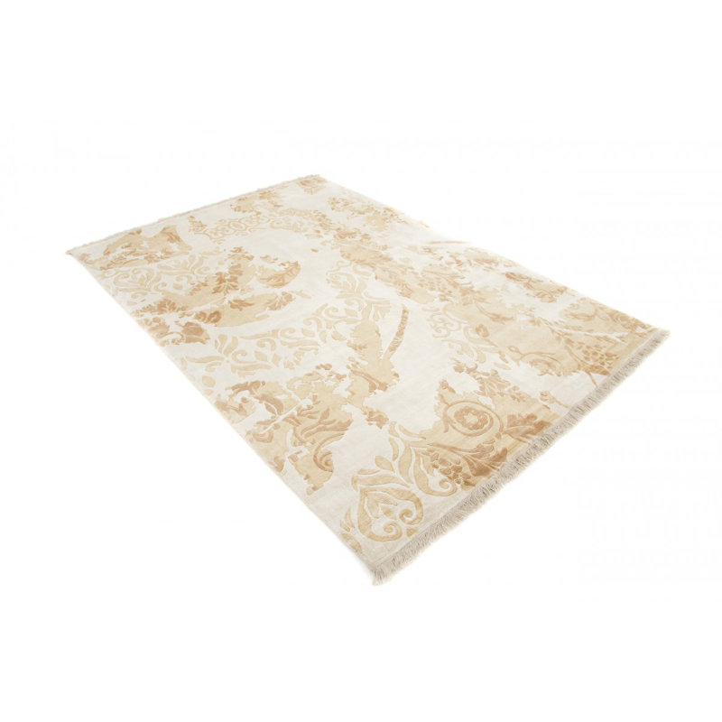 Floral Hand Woven Area Rug, Rectangle 140 x 200cm