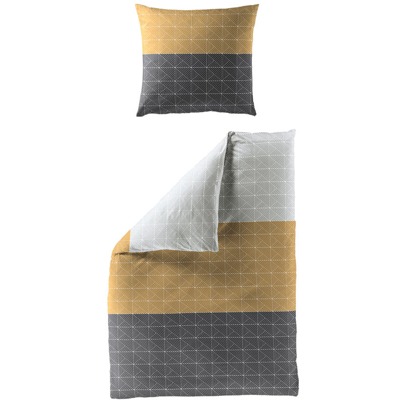 No Pattern Duvet Cover with Pillowcases Included