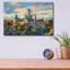 «Allemagne Hanovre Marienburg Castle» par Pierre Gavidia, art mural en verre acrylique, 16 po x 12 po-133430026