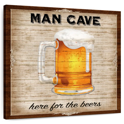 Kema Man Cave Beer Wall Sign