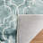 Berman Hand Tufted Wool/Cotton Geometric Rug in Sage Green/Ivory-20945965