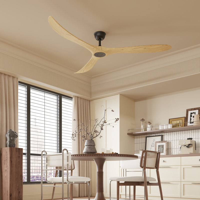 Ventilateur de plafond 72 po avec pales réversibles et télécommande