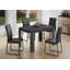 Petite table à manger rectangulaire contemporaine idéale pour la cuisine et la salle à manger, idéale pour les rassemblements intimes et les espaces de vie modernes-1503781162