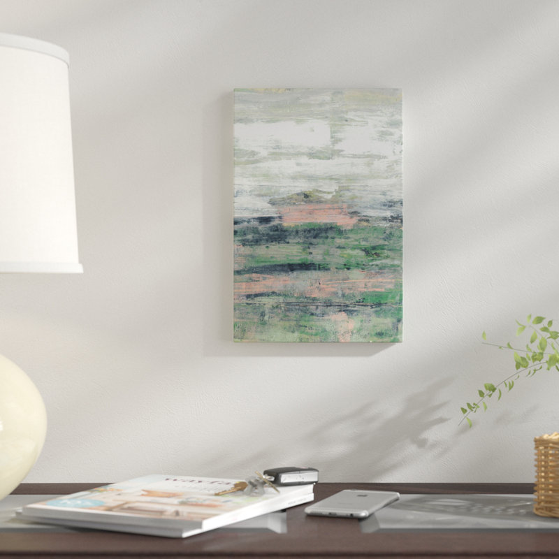 «Paynes Blush II», reproduction sur toile, H 60 po x l 40po x P 1,5 po, Toile tendue, Pas de tapis