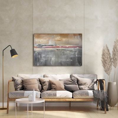«Rustic Abstract» par Danhui Nai, art mural en verre acrylique