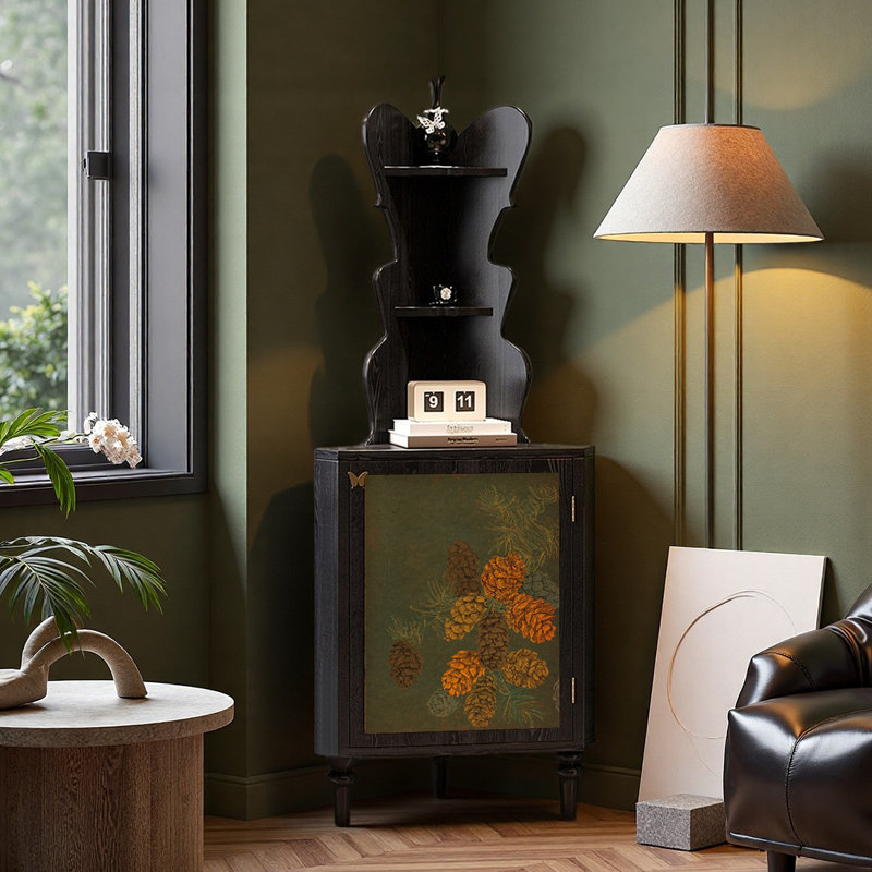 Armoire de coin en bois Artistic Creative
