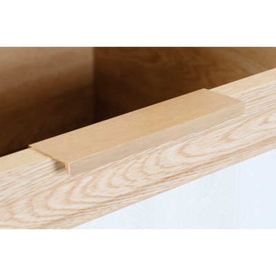 Coiffeuse à deux tons, armoire de rangement en bois. Idéal pour les chambres à coucher, les chambres de bébé, les garde-robes et les rangements d'appoint de chevet, avec une largeur de 48 pouces